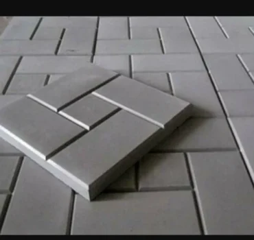 Плитка тротуарная Калифорния Гладкая (серая/цветная)