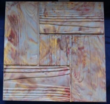 Плитка тротуарная Калифорния Дуб ( серая, цветная) 300*300*30